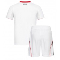 Dječji Nogometni Dres Eintracht Frankfurt Gostujuci 2025-26 Kratak Rukav (+ Kratke hlače)